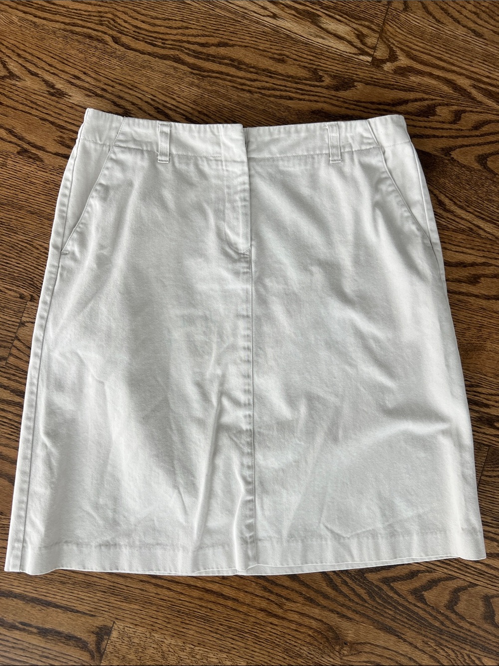 Tommy Hilfiger Women’s Khaki Casual Twill Skirt